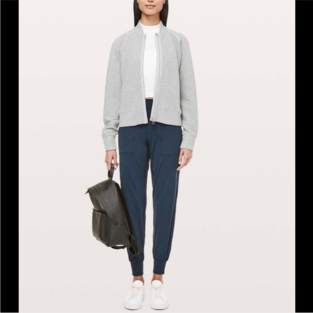 Lululemon On Repeat Jacket- Gray- Size 4